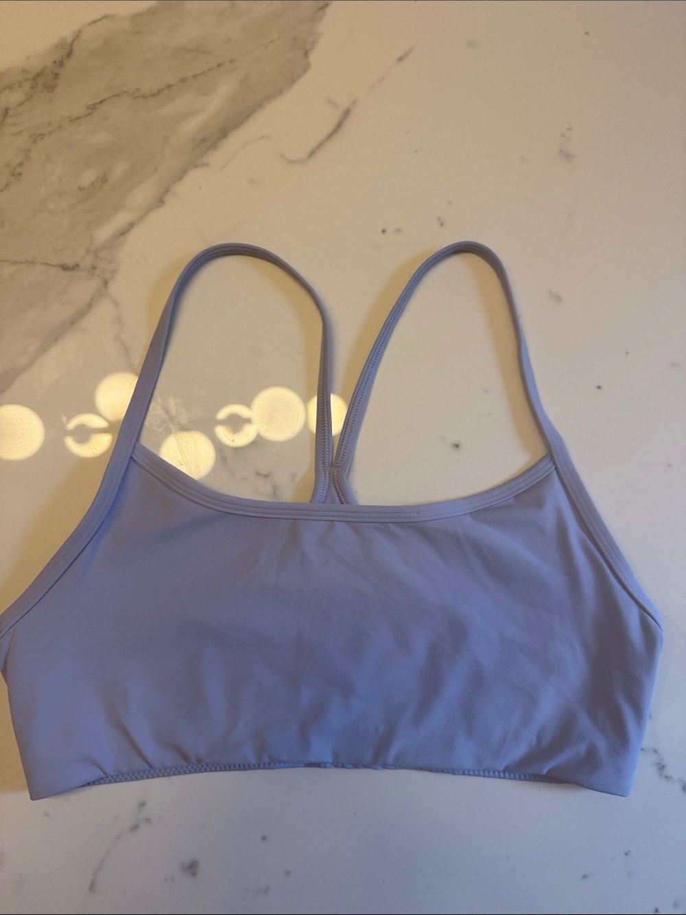 Vuori AllTheFeels Bra in Light Lavender